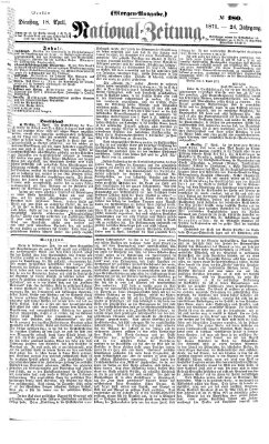 Nationalzeitung Dienstag 18. April 1871