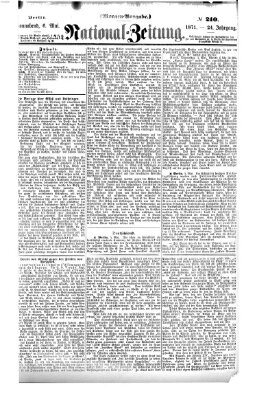 Nationalzeitung Samstag 6. Mai 1871