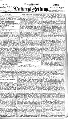 Nationalzeitung Donnerstag 13. Juli 1871