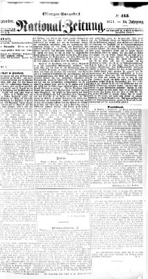 Nationalzeitung Mittwoch 6. September 1871