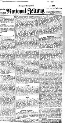 Nationalzeitung Donnerstag 7. September 1871