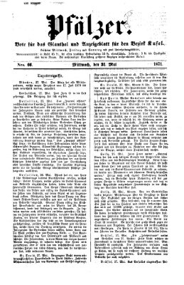 Pfälzer Mittwoch 31. Mai 1871