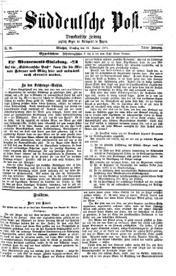 Süddeutsche Post Dienstag 31. Januar 1871
