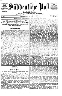 Süddeutsche Post Mittwoch 8. Februar 1871