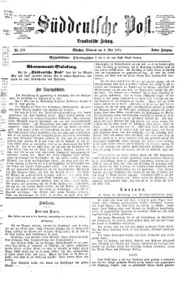 Süddeutsche Post Mittwoch 3. Mai 1871