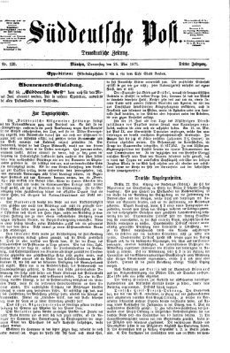 Süddeutsche Post Donnerstag 25. Mai 1871