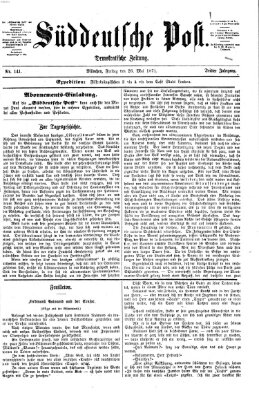 Süddeutsche Post Freitag 26. Mai 1871