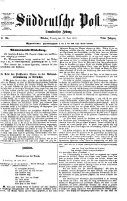 Süddeutsche Post Sonntag 18. Juni 1871
