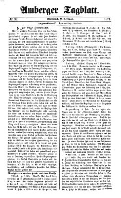 Amberger Tagblatt Mittwoch 8. Februar 1871