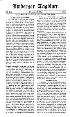 Amberger Tagblatt Mittwoch 17. Mai 1871