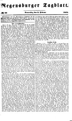 Regensburger Tagblatt Donnerstag 2. Februar 1871