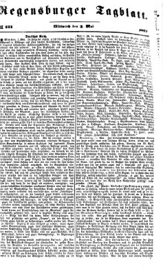 Regensburger Tagblatt Mittwoch 3. Mai 1871