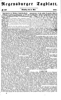 Regensburger Tagblatt Dienstag 9. Mai 1871