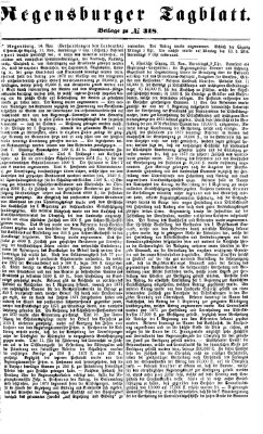 Regensburger Tagblatt Samstag 18. November 1871