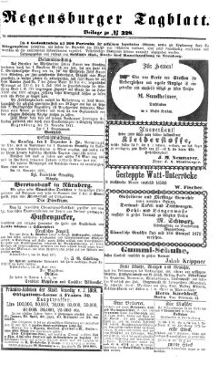 Regensburger Tagblatt Dienstag 28. November 1871