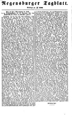 Regensburger Tagblatt Mittwoch 6. Dezember 1871