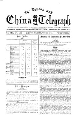 The London and China telegraph Montag 16. Oktober 1871