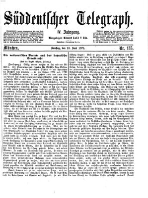 Süddeutscher Telegraph Samstag 10. Juni 1871