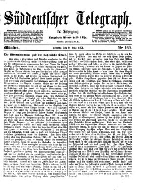 Süddeutscher Telegraph Sonntag 9. Juli 1871