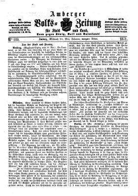 Amberger Volks-Zeitung für Stadt und Land Mittwoch 24. Mai 1871