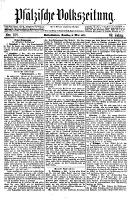 Pfälzische Volkszeitung Samstag 6. Mai 1871