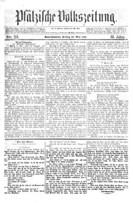 Pfälzische Volkszeitung Freitag 12. Mai 1871