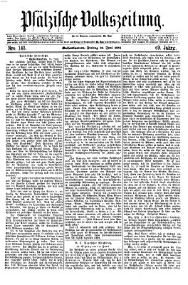 Pfälzische Volkszeitung Freitag 16. Juni 1871