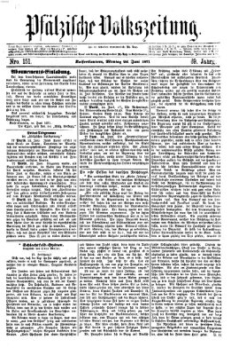 Pfälzische Volkszeitung Montag 26. Juni 1871