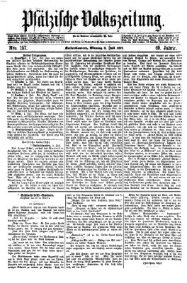 Pfälzische Volkszeitung Montag 3. Juli 1871