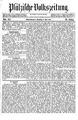 Pfälzische Volkszeitung Samstag 8. Juli 1871