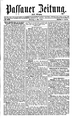 Passauer Zeitung Montag 1. Mai 1871