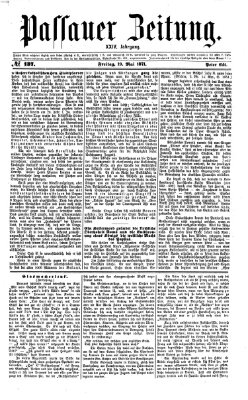 Passauer Zeitung Freitag 19. Mai 1871