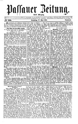 Passauer Zeitung Samstag 27. Mai 1871