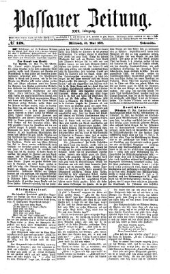 Passauer Zeitung Mittwoch 31. Mai 1871