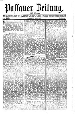 Passauer Zeitung Freitag 23. Juni 1871