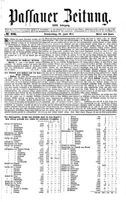 Passauer Zeitung Donnerstag 29. Juni 1871