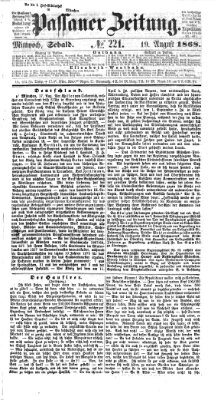 Passauer Zeitung Mittwoch 19. August 1868