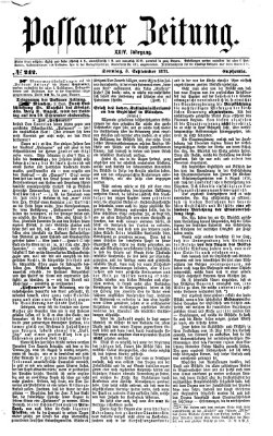 Passauer Zeitung Sonntag 3. September 1871