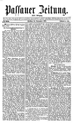 Passauer Zeitung Freitag 24. November 1871