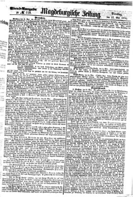 Magdeburgische Zeitung Dienstag 25. Mai 1858