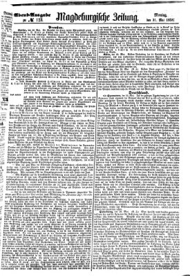 Magdeburgische Zeitung Montag 31. Mai 1858