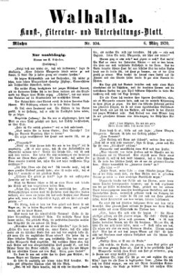 Walhalla (Der Bayerische Landbote) Sonntag 6. März 1870