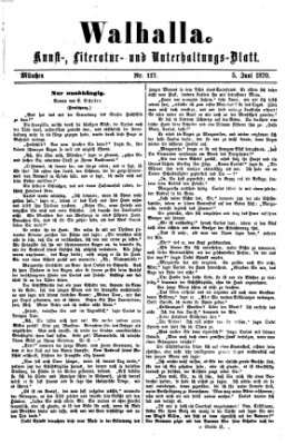 Walhalla (Der Bayerische Landbote) Sonntag 5. Juni 1870