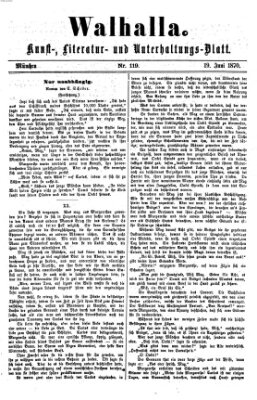 Walhalla (Der Bayerische Landbote) Sonntag 19. Juni 1870