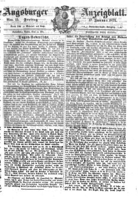 Augsburger Anzeigeblatt Freitag 17. Januar 1873