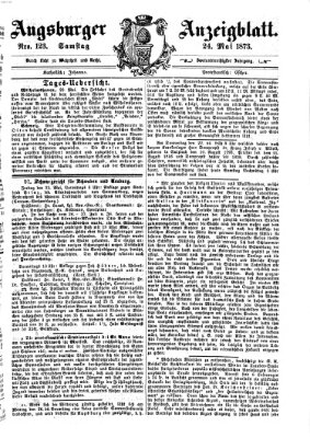 Augsburger Anzeigeblatt Samstag 24. Mai 1873