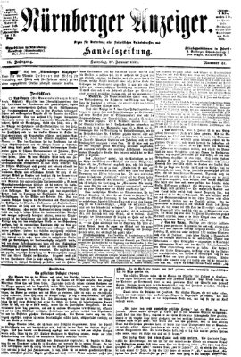 Nürnberger Anzeiger Samstag 27. Januar 1872