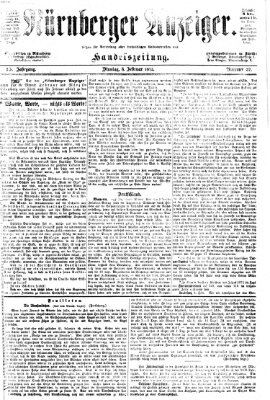 Nürnberger Anzeiger Dienstag 6. Februar 1872