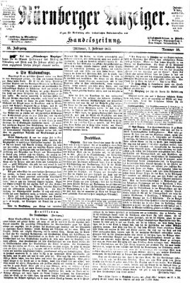 Nürnberger Anzeiger Mittwoch 7. Februar 1872