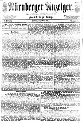 Nürnberger Anzeiger Samstag 17. Februar 1872